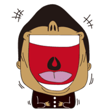 Japanese BAD Boy in Old Style sticker #8067390