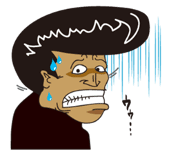 Japanese BAD Boy in Old Style sticker #8067392
