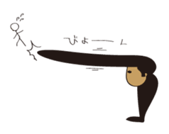 Japanese BAD Boy in Old Style sticker #8067394