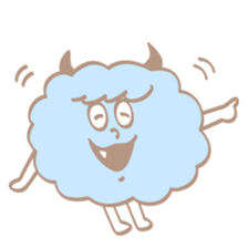 Cotton Candy Devil sticker #8067579