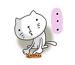 The cat which is a good feeling 5 sticker #8067712