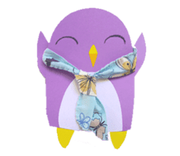 lilac penguin (EN) sticker #8067899
