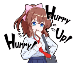 Mariko & Sara 2 The 4season version sticker #8067918