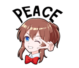 Mariko & Sara 2 The 4season version sticker #8067920