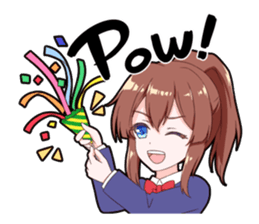 Mariko & Sara 2 The 4season version sticker #8067933