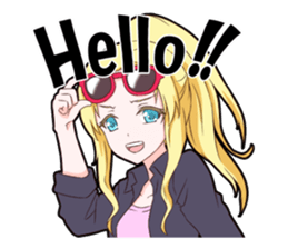 Mariko & Sara 2 The 4season version sticker #8067936