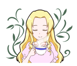 Mariko & Sara 2 The 4season version sticker #8067941