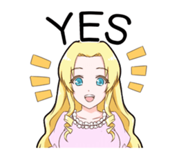 Mariko & Sara 2 The 4season version sticker #8067942