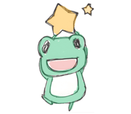 StrawberryFrog with Congratulations sticker #8068319