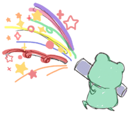 StrawberryFrog with Congratulations sticker #8068323