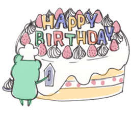 StrawberryFrog with Congratulations sticker #8068324