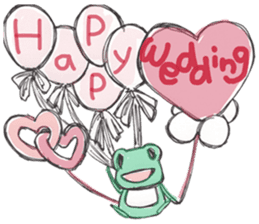 StrawberryFrog with Congratulations sticker #8068336