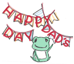 StrawberryFrog with Congratulations sticker #8068341