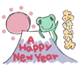 StrawberryFrog with Congratulations sticker #8068343