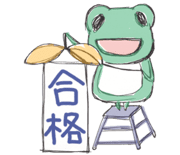 StrawberryFrog with Congratulations sticker #8068352