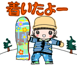 Snowboarding ! sticker #8068681
