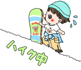 Snowboarding ! sticker #8068700