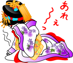 Oiran girl 3 volume of love and hatred sticker #8069067