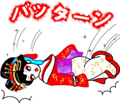 Oiran girl 3 volume of love and hatred sticker #8069073