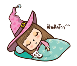 little witch jiji sticker #8069488