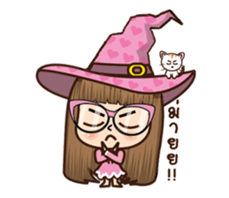 little witch jiji sticker #8069491