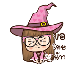 little witch jiji sticker #8069495