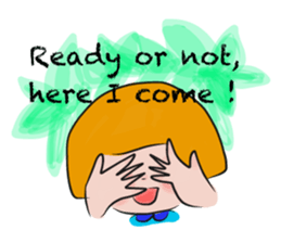 Oh, Kappa Girl! The English version!! sticker #8069557