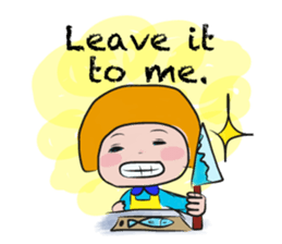 Oh, Kappa Girl! The English version!! sticker #8069560