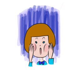 Oh, Kappa Girl! The English version!! sticker #8069563