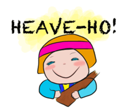 Oh, Kappa Girl! The English version!! sticker #8069564