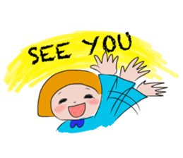 Oh, Kappa Girl! The English version!! sticker #8069570