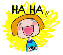 Oh, Kappa Girl! The English version!! sticker #8069577