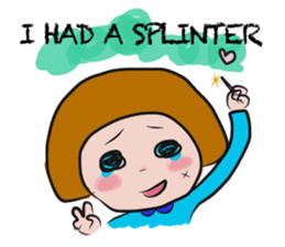 Oh, Kappa Girl! The English version!! sticker #8069579