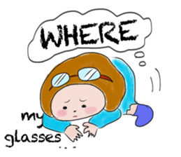 Oh, Kappa Girl! The English version!! sticker #8069587