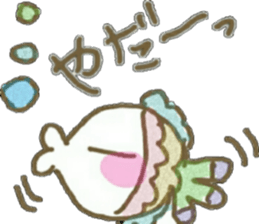 Pop-fish Pikana-chan sticker #8069957