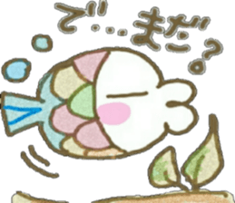 Pop-fish Pikana-chan sticker #8069960