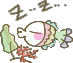 Pop-fish Pikana-chan sticker #8069966