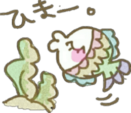 Pop-fish Pikana-chan sticker #8069970