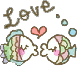 Pop-fish Pikana-chan sticker #8069971
