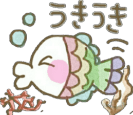 Pop-fish Pikana-chan sticker #8069973