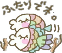 Pop-fish Pikana-chan sticker #8069974