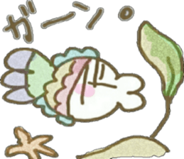 Pop-fish Pikana-chan sticker #8069981