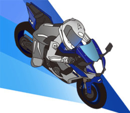 MOTO! BIKE! RACE! I LIKE motorcycle!5 sticker #8070959