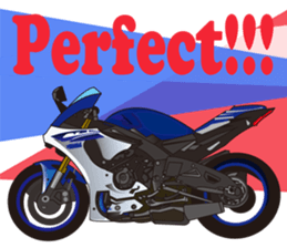 MOTO! BIKE! RACE! I LIKE motorcycle!5 sticker #8070980