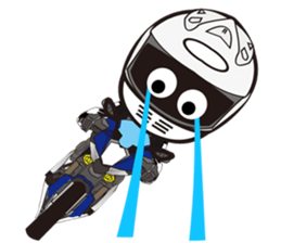 MOTO! BIKE! RACE! I LIKE motorcycle!5 sticker #8070986