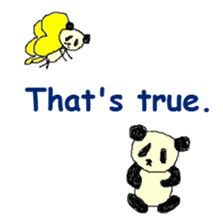 Panda bug sticker #8071443