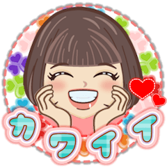 Kawaii Girls Stickers