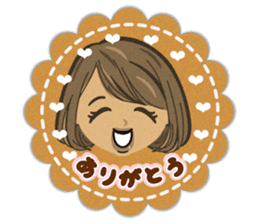 Kawaii Girls Stickers sticker #8071477