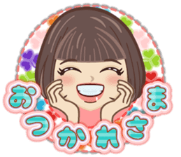 Kawaii Girls Stickers sticker #8071483