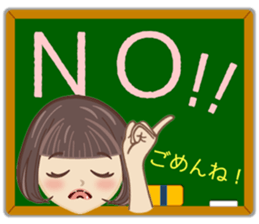 Kawaii Girls Stickers sticker #8071491